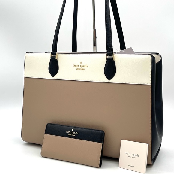 kate spade Bags Kate Spade Large Madison Laptop Tote Bag Large Slim